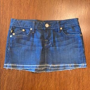 Rock and Republic jean skirt